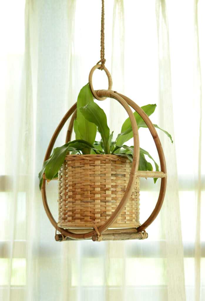 Rattan Hanging Planter KOPOU